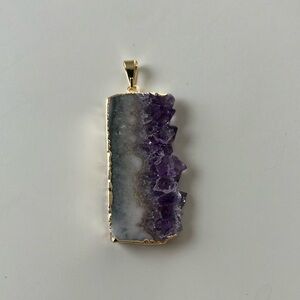 Amethyst Geode Pendant